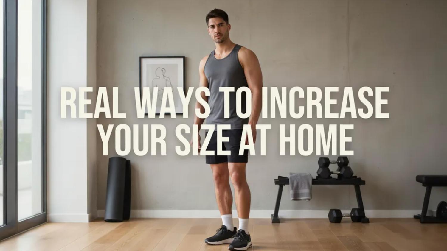 Real Ways to Increase Your Size at Home: What Actually Works (and What Doesn't) 1 Real Ways to Increase Your Size at Home: What Actually Works (and What Doesn’t)